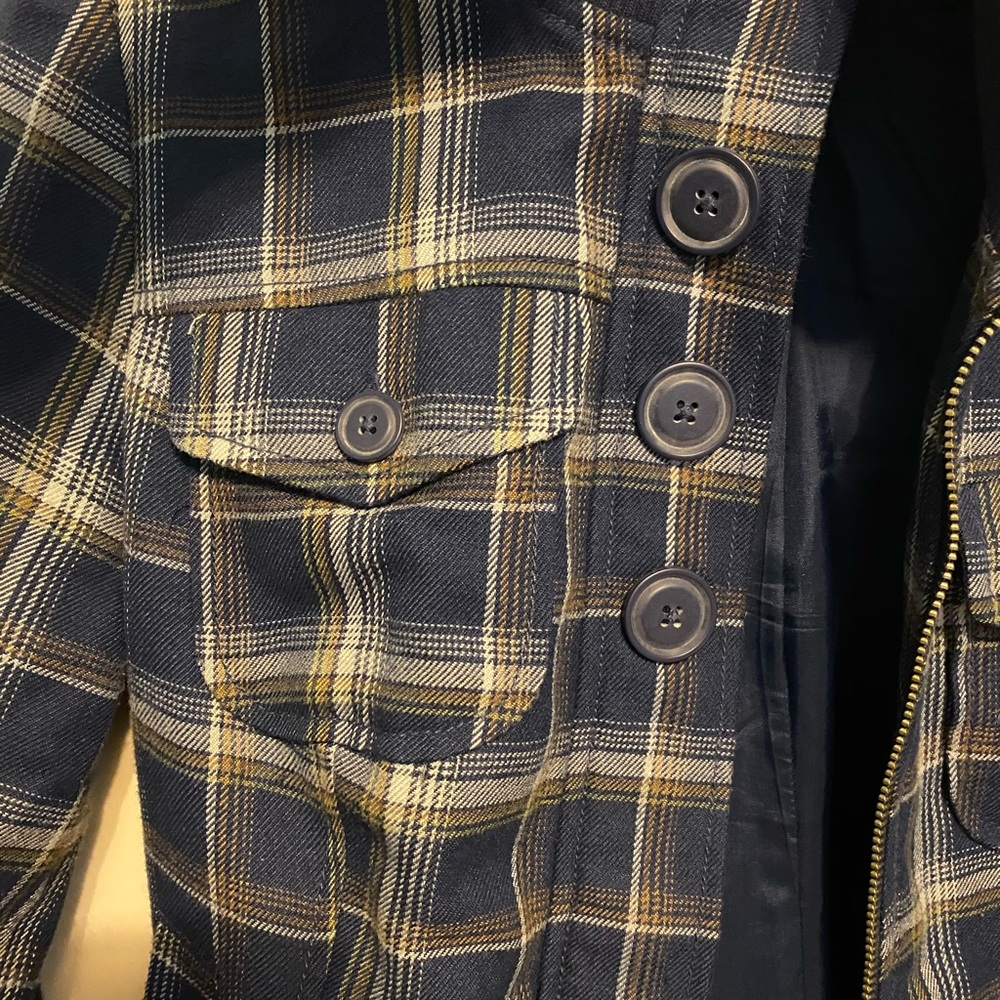 Plaid fall jacket - Picture 3 of 3